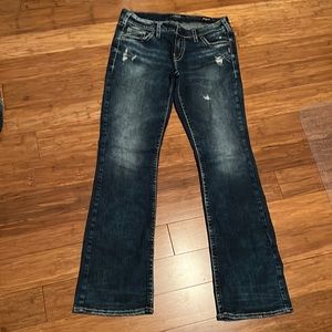 Woman’s Silver jeans